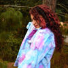 Cazadora oversize - Mora azul - Image 3