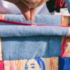 Tote Bag Girls in the blue vintage - Image 3