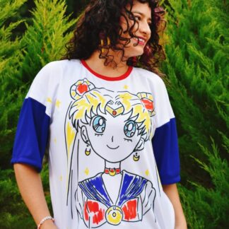 Camiseta oversize - Sailor moon by Ana Bolena