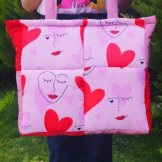 Tote Bag corazón encubierto