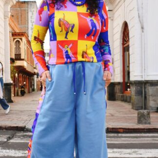 Pantalón Culotte cromáticas
